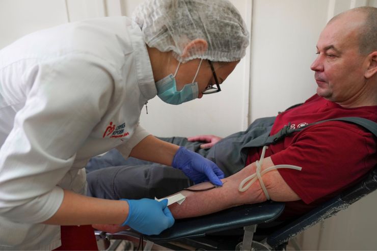 Работники ОДК-Кузнецов сдали свыше 100 литров крови