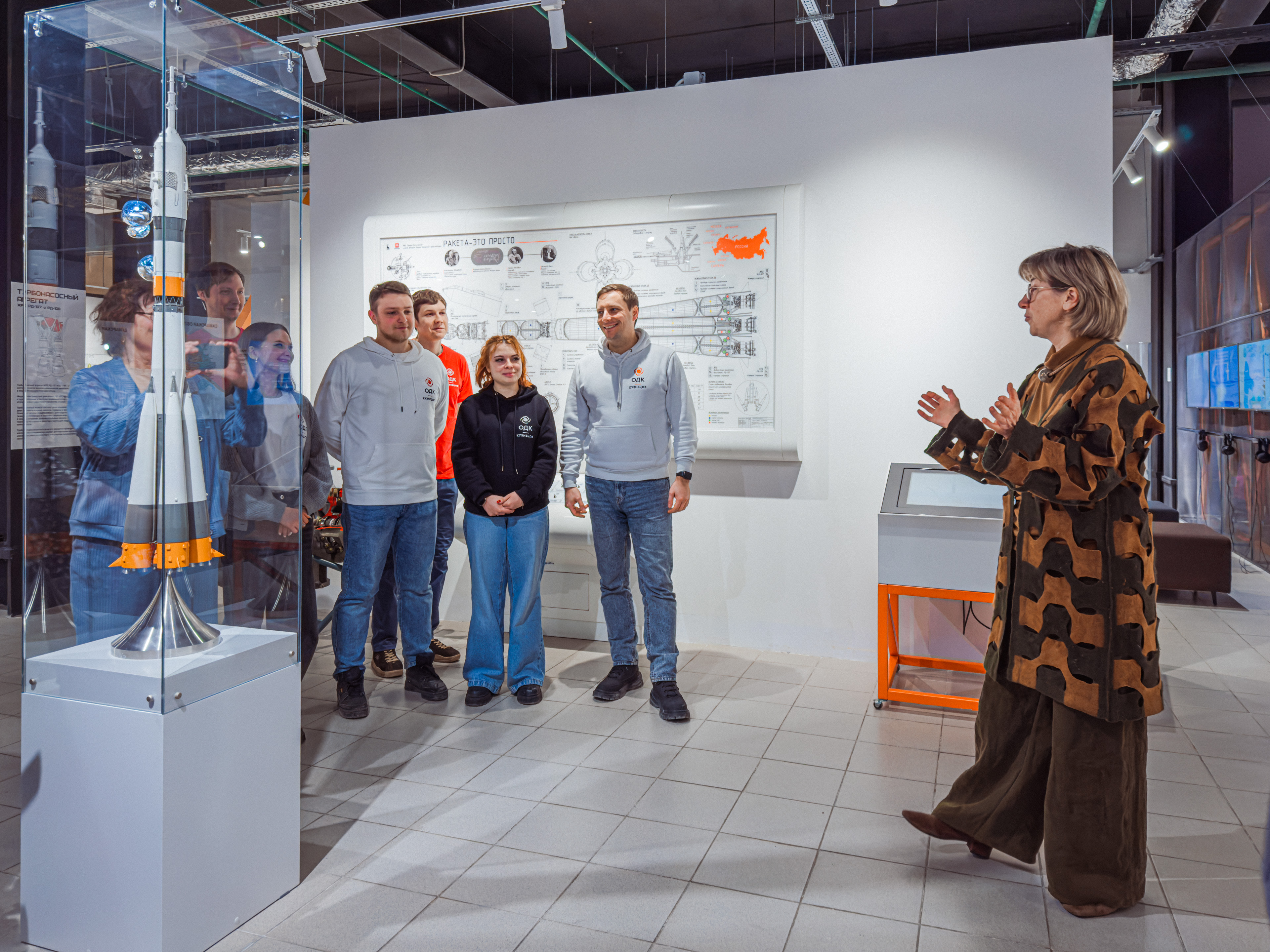 «Спичка для ракеты»: в музее «Самара Космическая» представлен новый экспонат ОДК-Кузнецов 