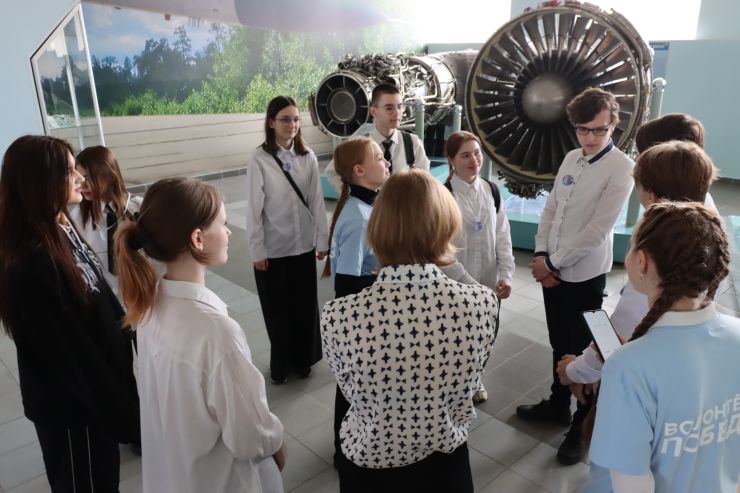 В музее ОДК-Сервис ко Дню космонавтики прошла игра для школьников 