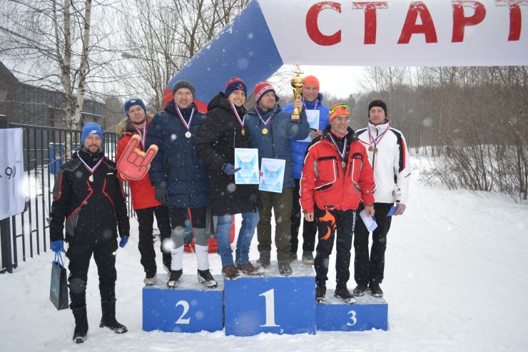 Лыжная эстафета прошла на ММП имени В.В. Чернышева 