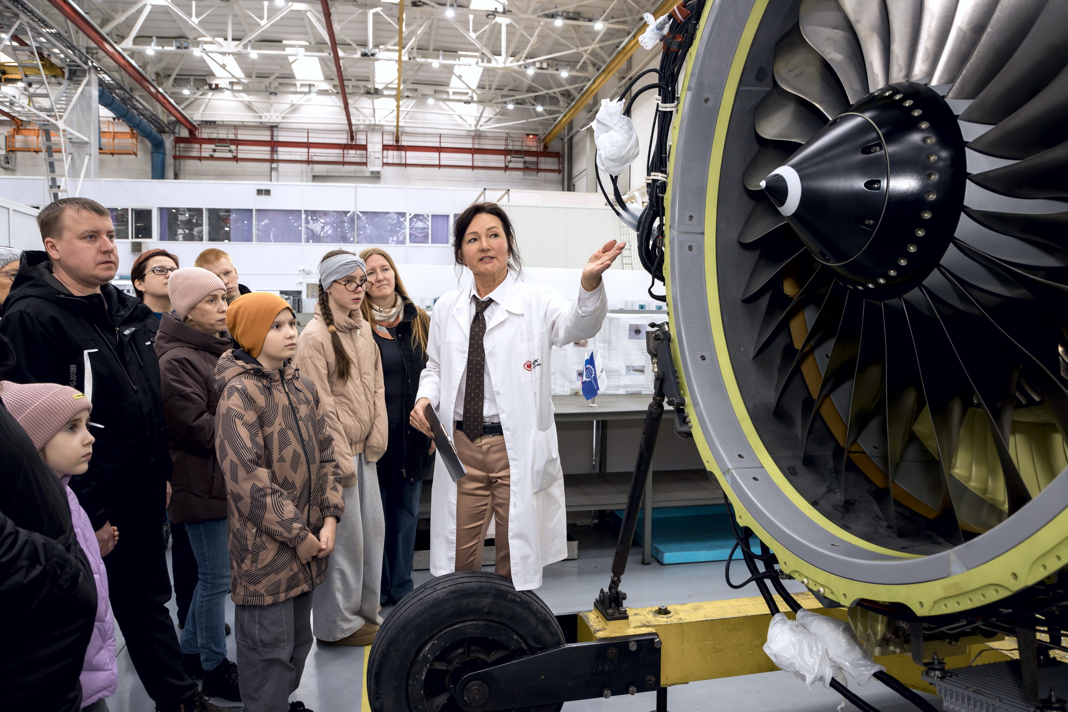 Участники «Недели без турникетов» прикоснулись к миру двигателестроения на ОДК-Сатурн 