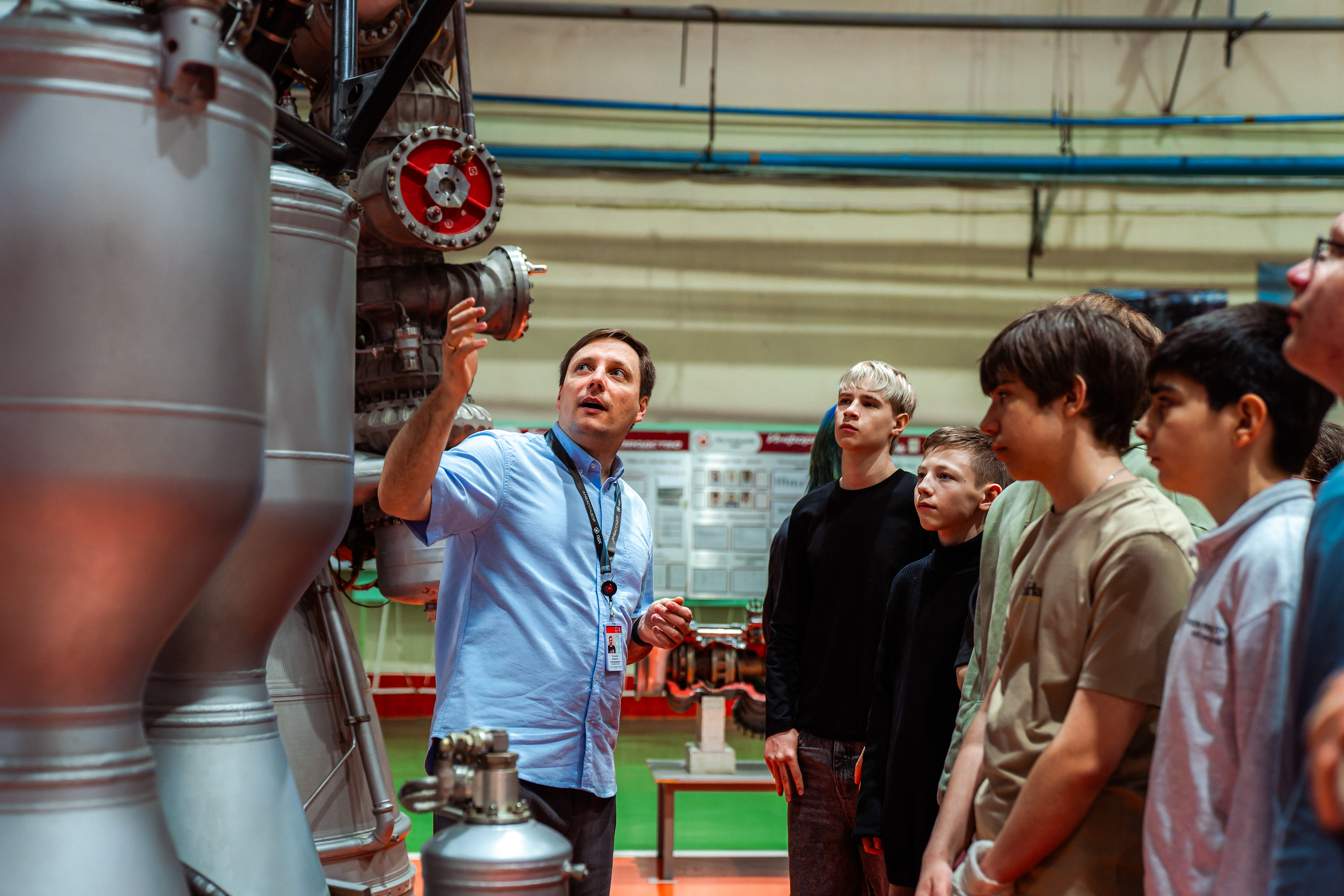 Более 400 школьников побывали на производстве ОДК-Кузнецов во время «Недели без турникетов»