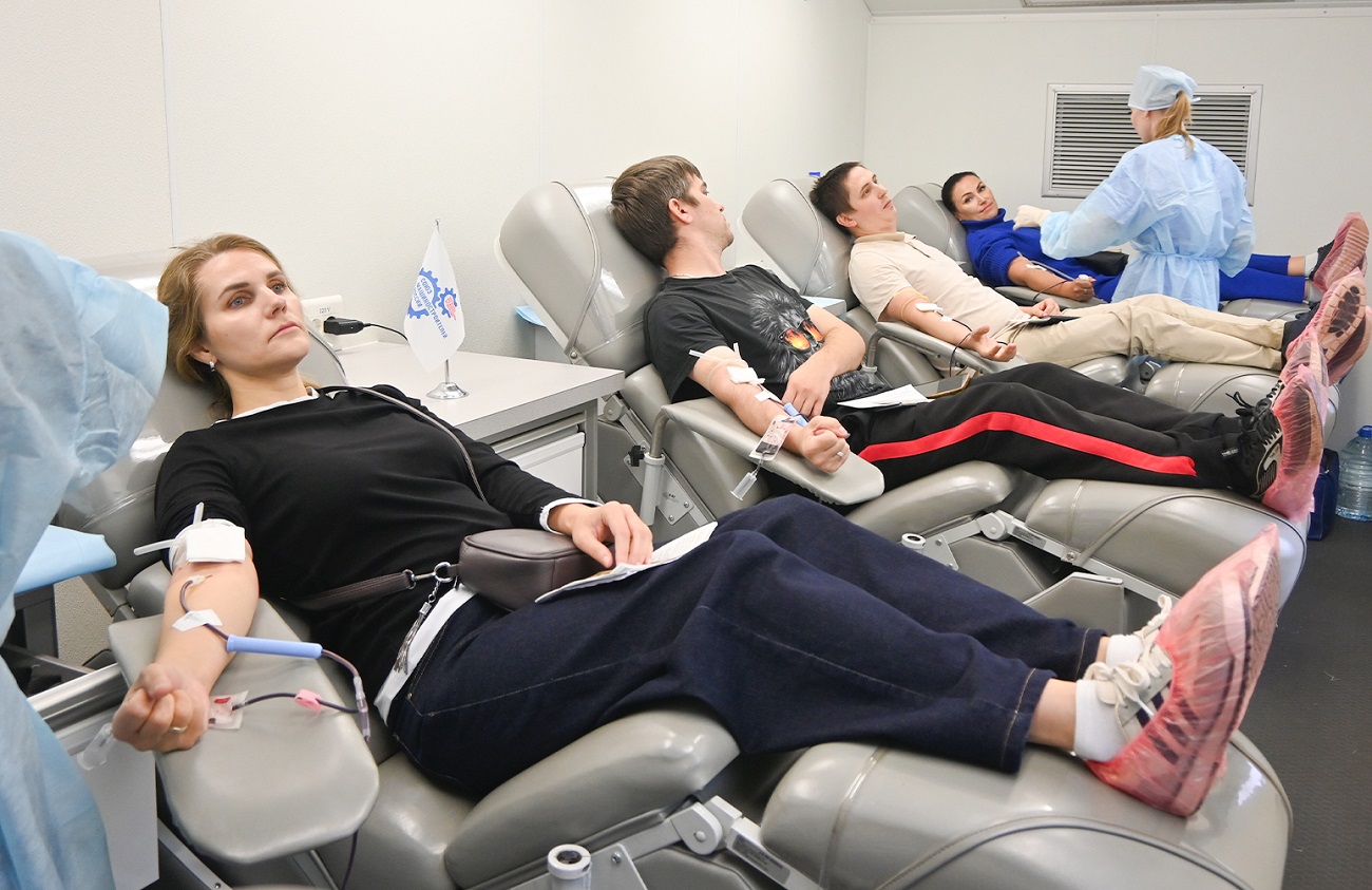 Сотрудники ОДК-СТАР сдали почти 300 литров крови в 2025 году 