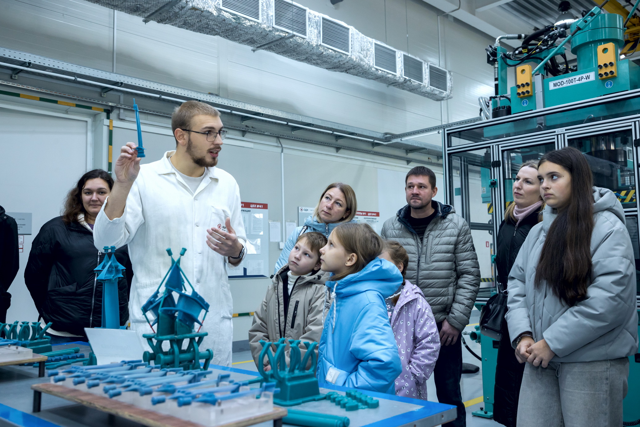 Будущие моторостроители узнали о ключевых этапах производства авиадвигателей в ОДК-Сатурн 