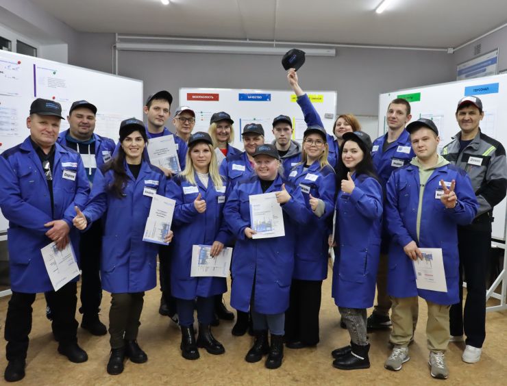 Сотрудники ОДК-Сервис обучились основам бережливого производства